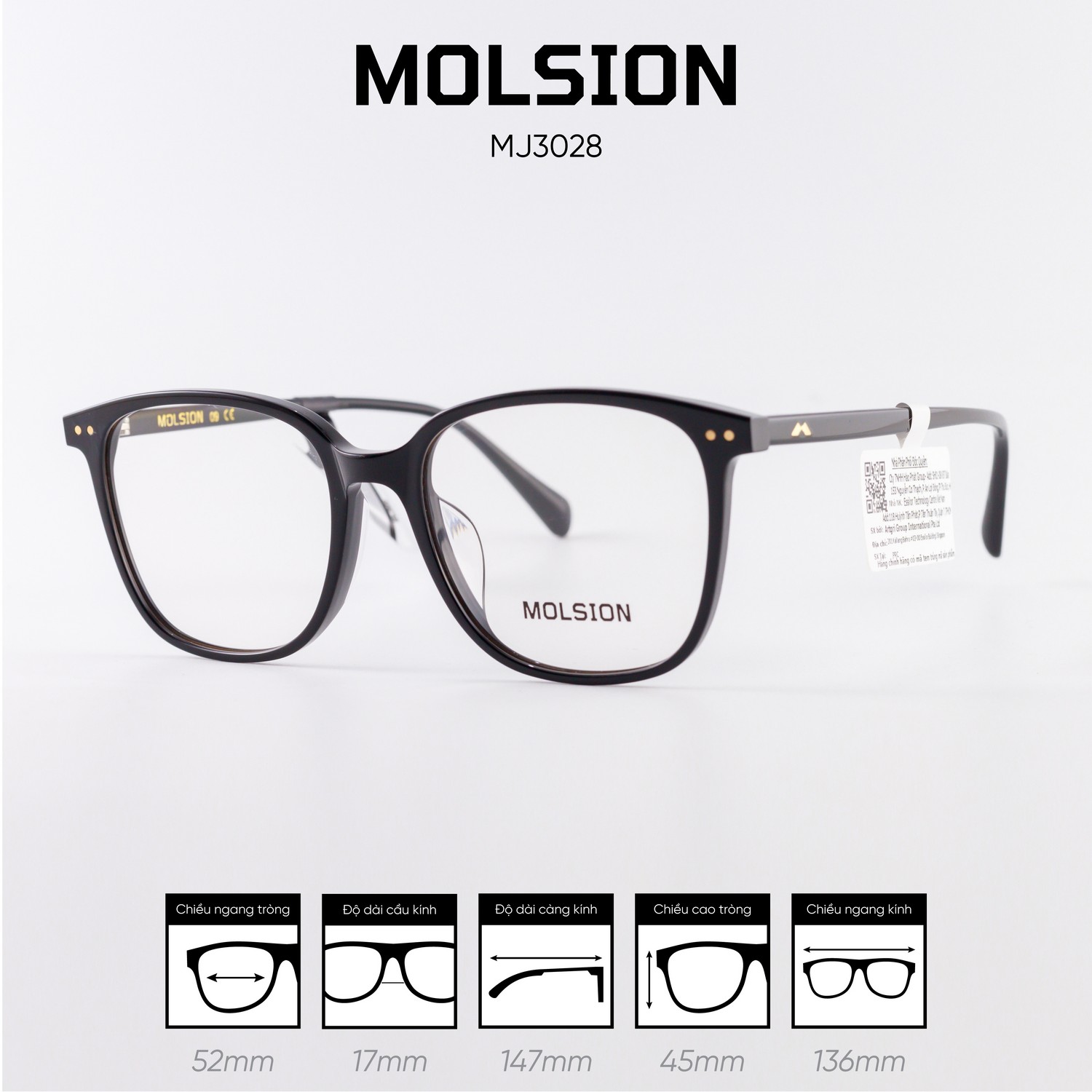 Gọng kính MOLSION MJ3028 - Ảnh 3