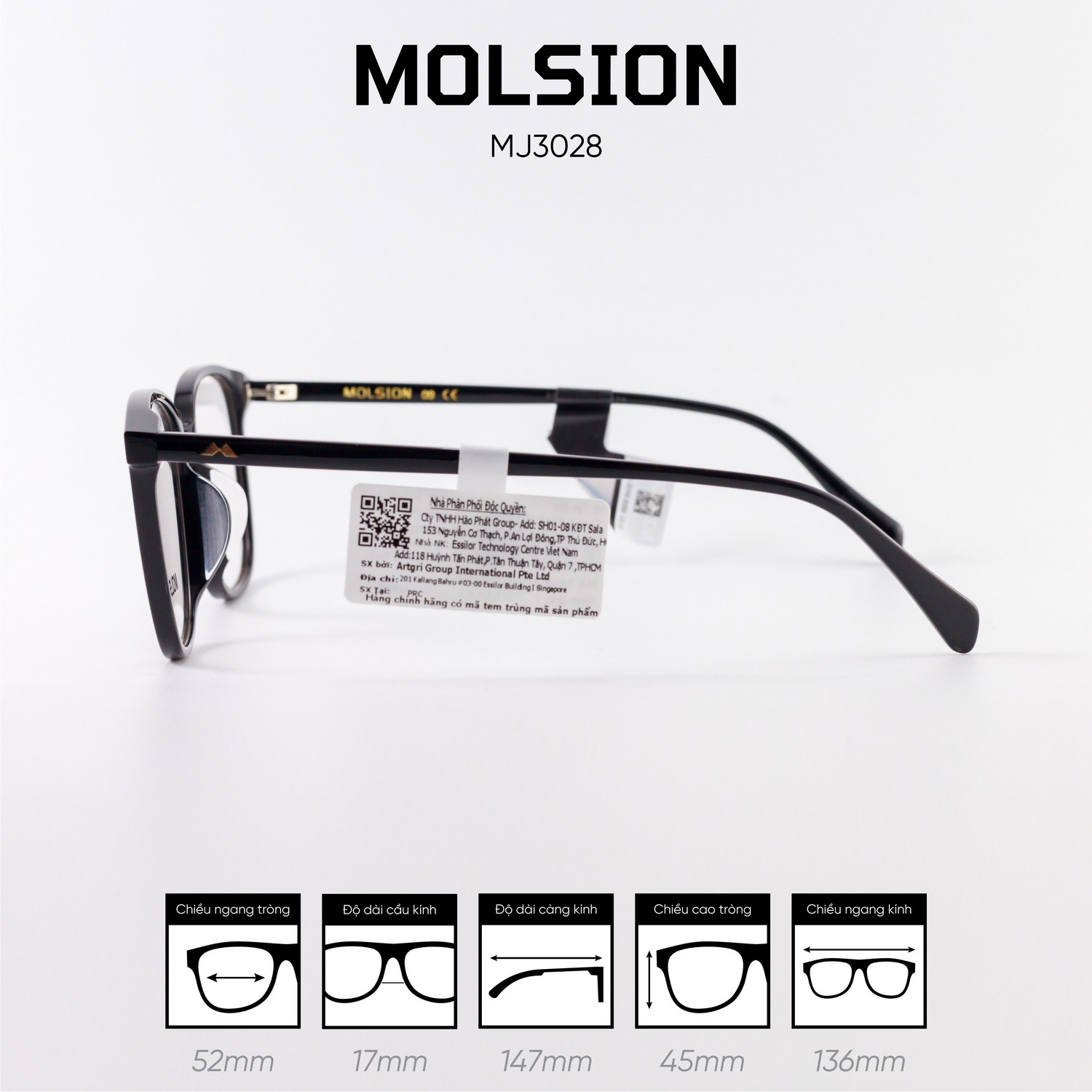Gọng kính MOLSION MJ3028 - Ảnh 4