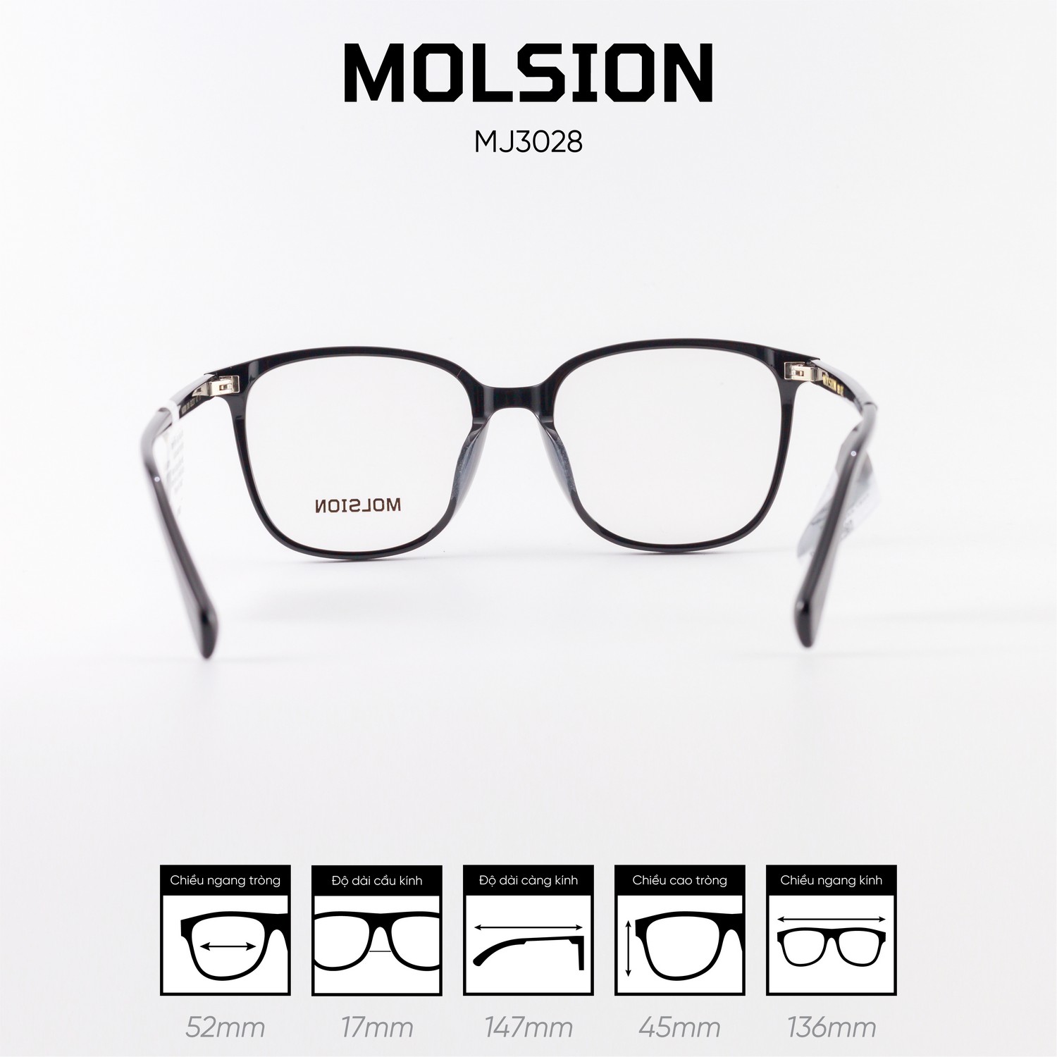 Gọng kính MOLSION MJ3028 - Ảnh 6