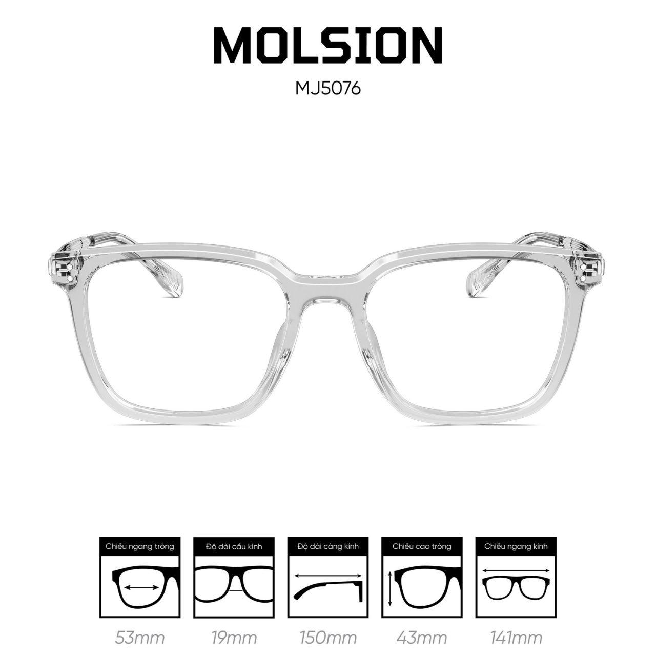 Gọng kính MOLSION MJ5076 - Ảnh 10