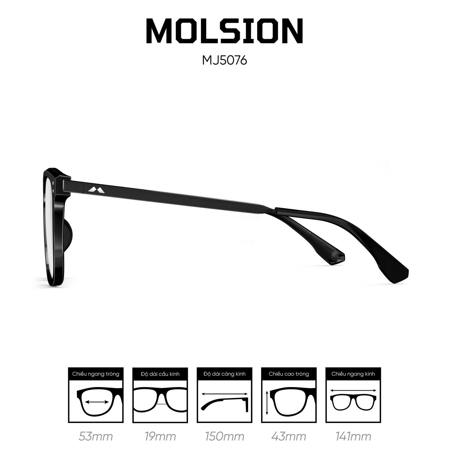 Gọng kính MOLSION MJ5076 - Ảnh 3