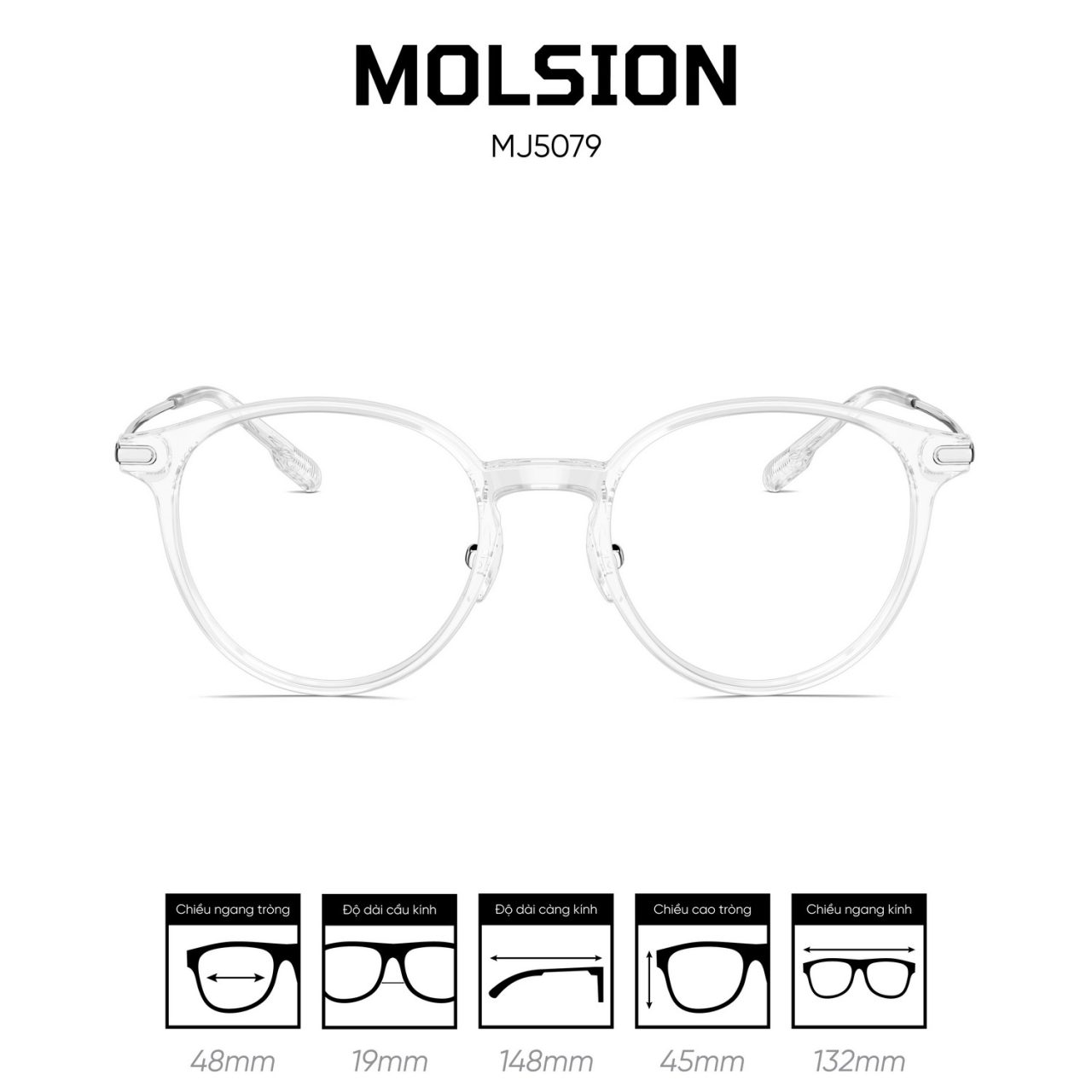 Gọng kính MOLSION MJ5079 - Ảnh 4