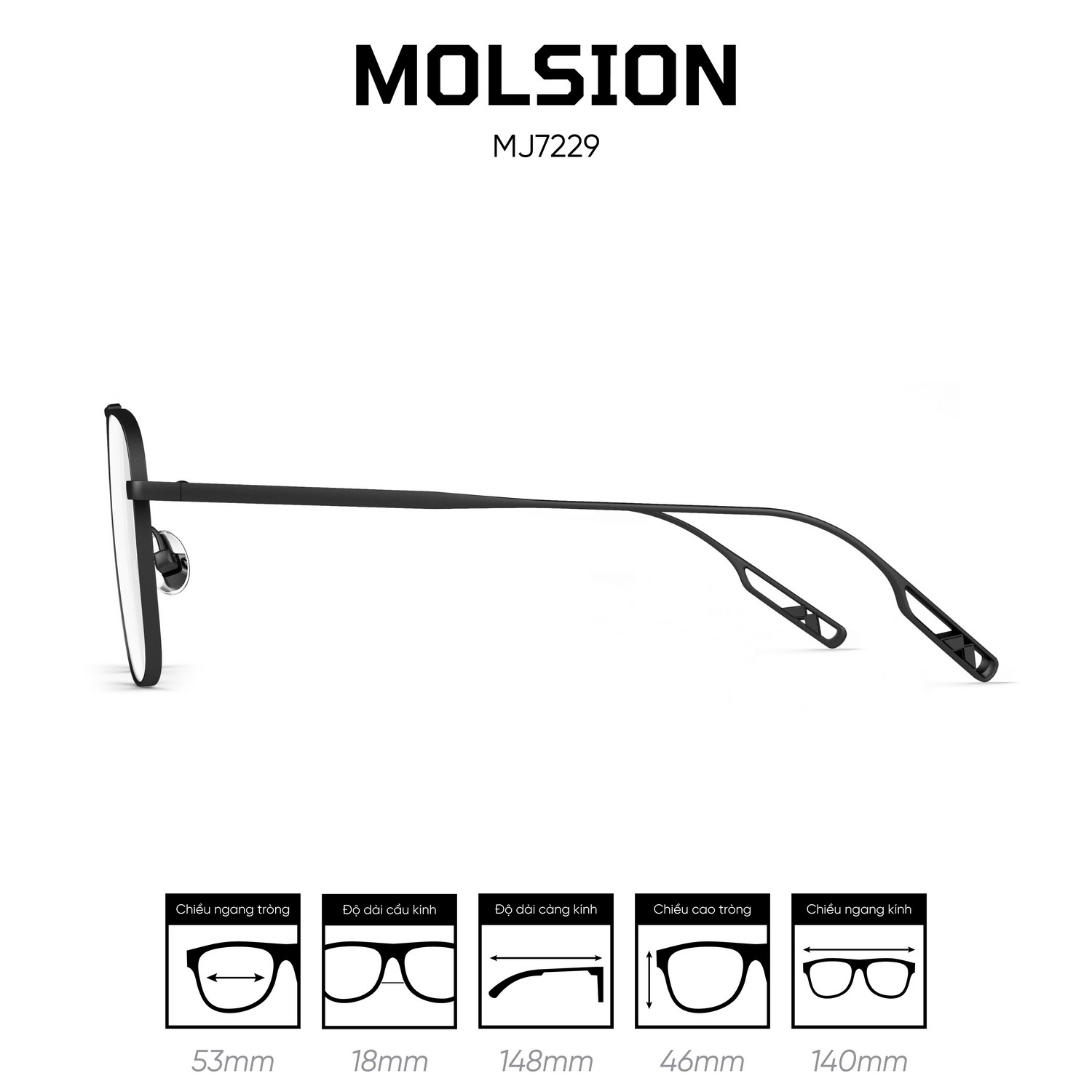 Gọng kính MOLSION MJ7229 - Ảnh 7