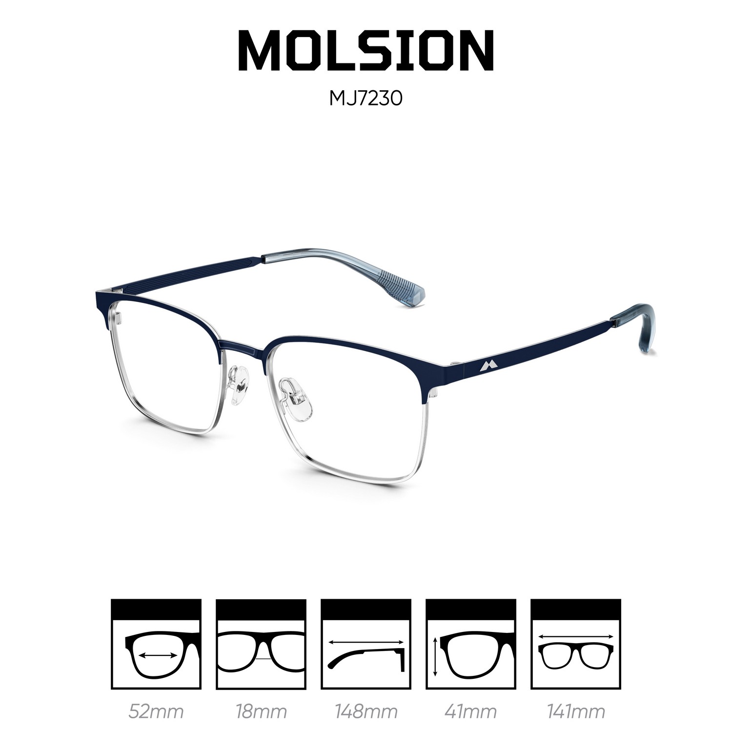 Gọng kính MOLSION MJ7230 - Ảnh 6