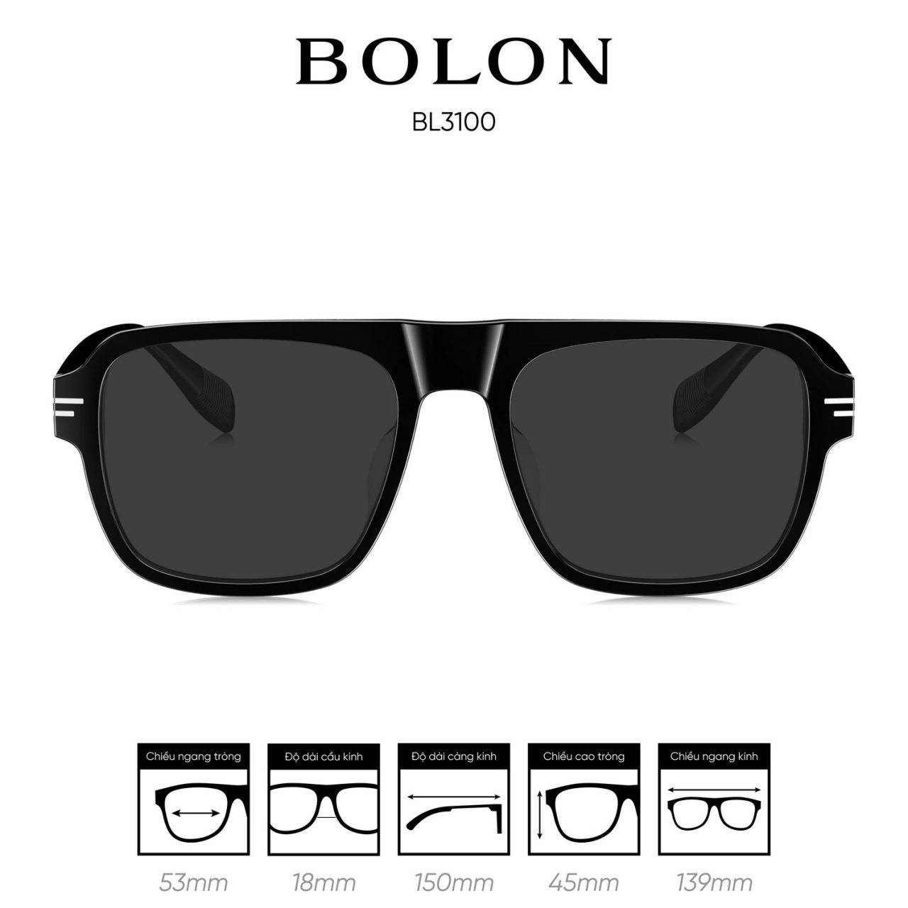Kính mát BOLON BL3100 - Ảnh 3