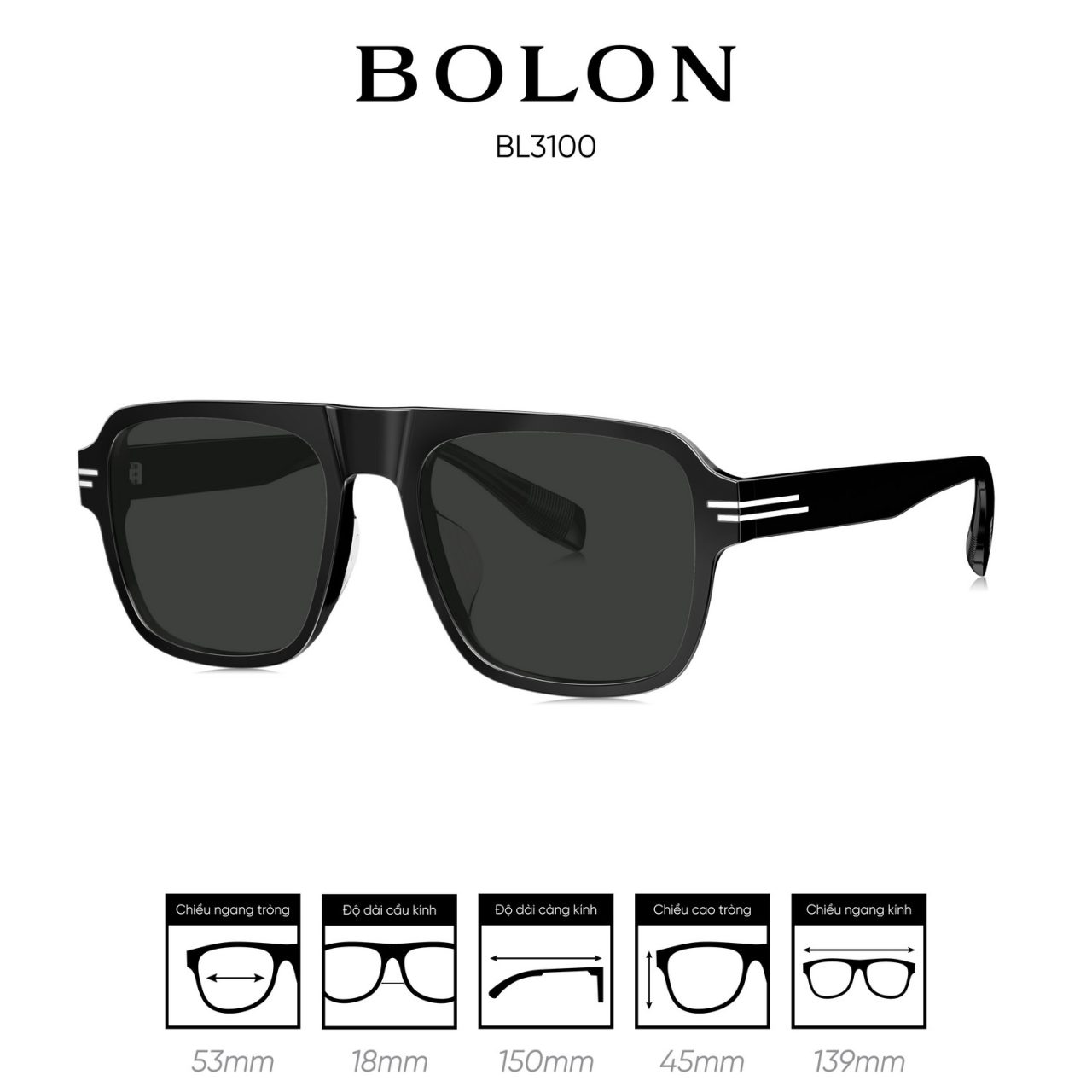 Kính mát BOLON BL3100 - Ảnh 4