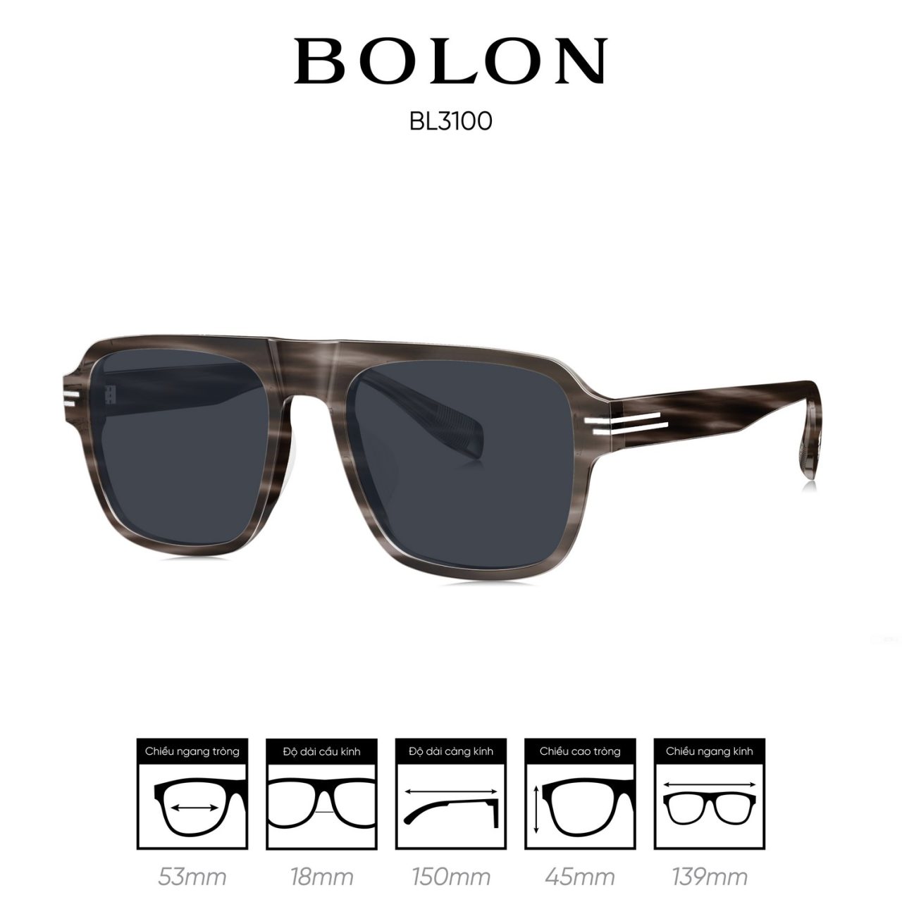 Kính mát BOLON BL3100 - Ảnh 6