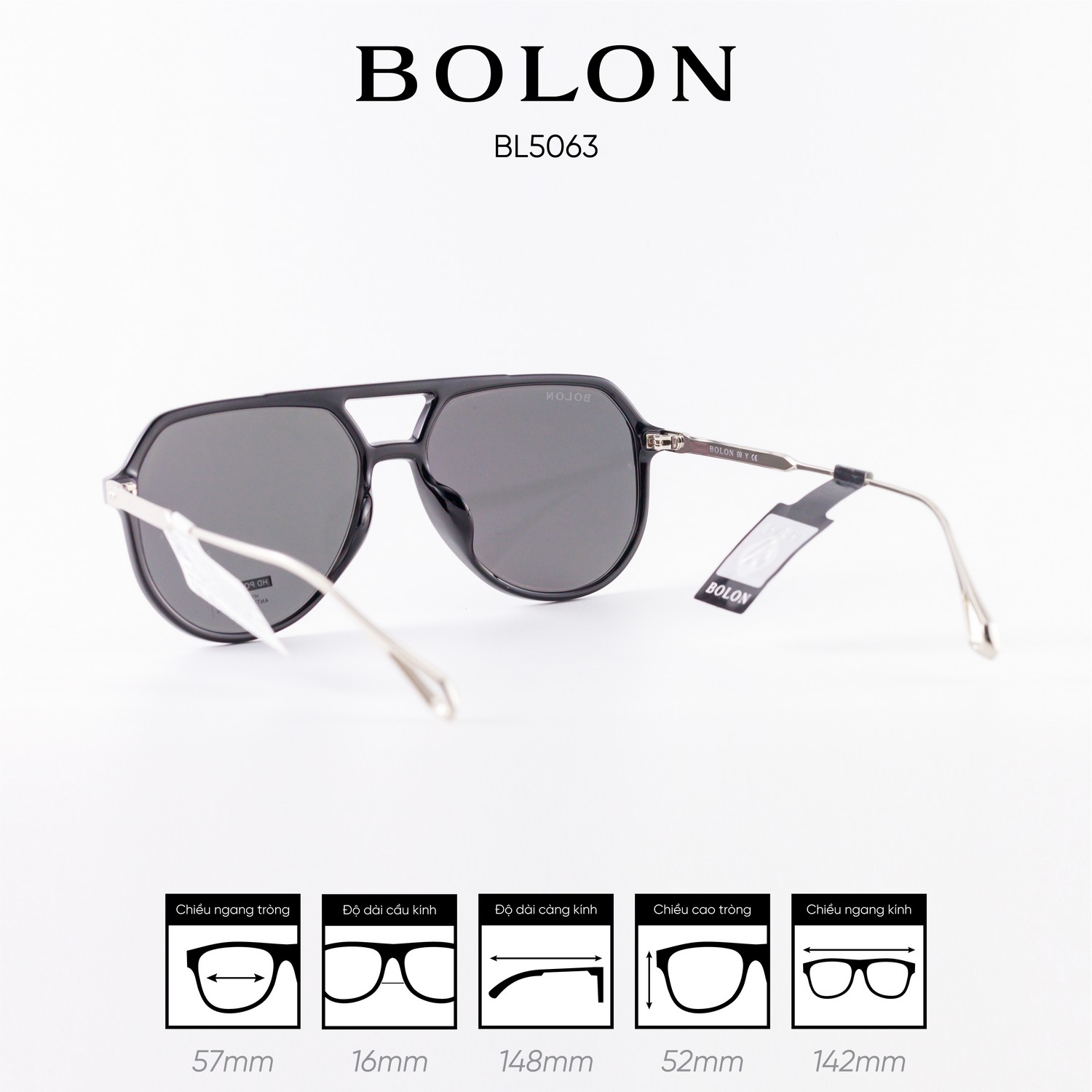 Kính mát BOLON BL5063 - Ảnh 4