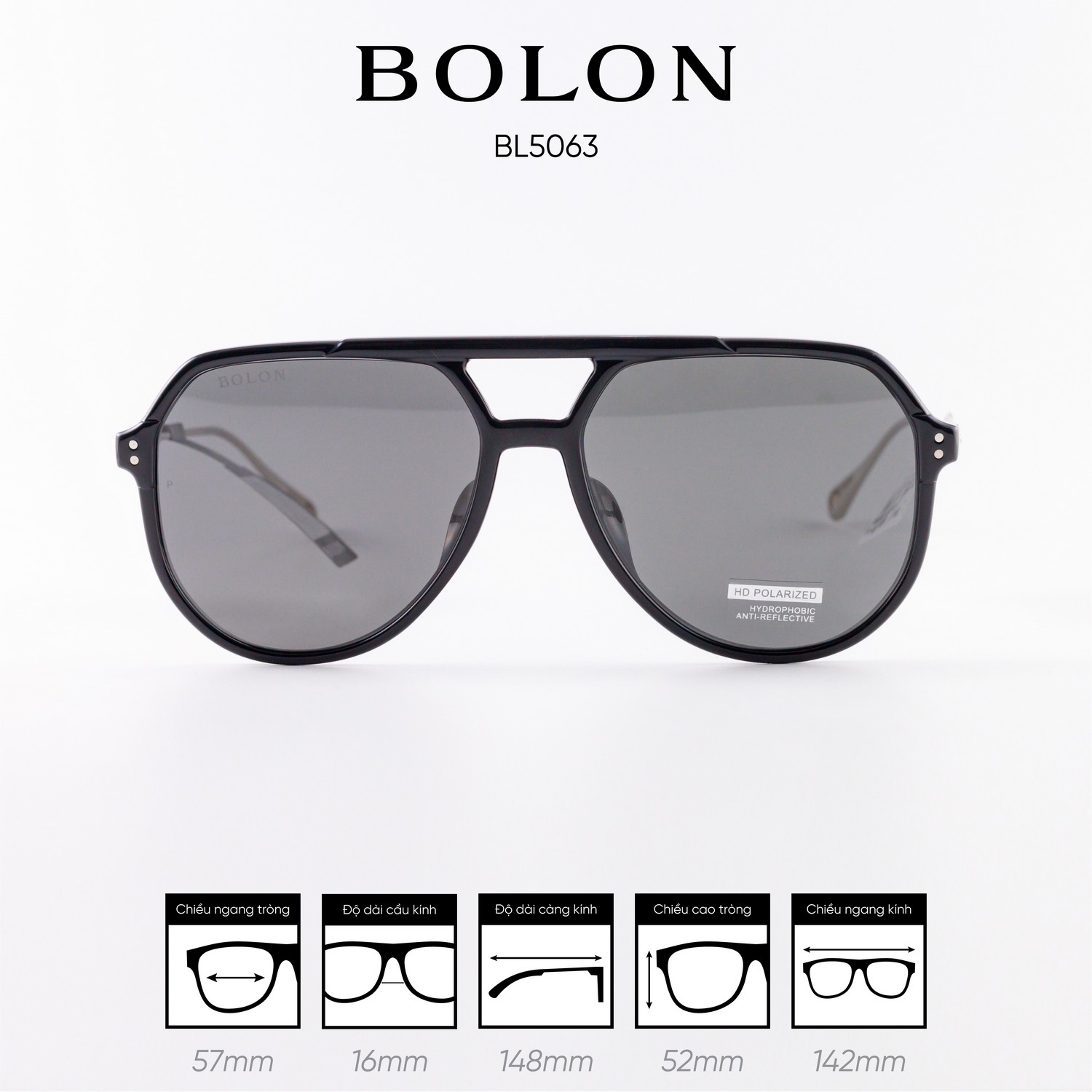 Kính mát BOLON BL5063 - Ảnh 1