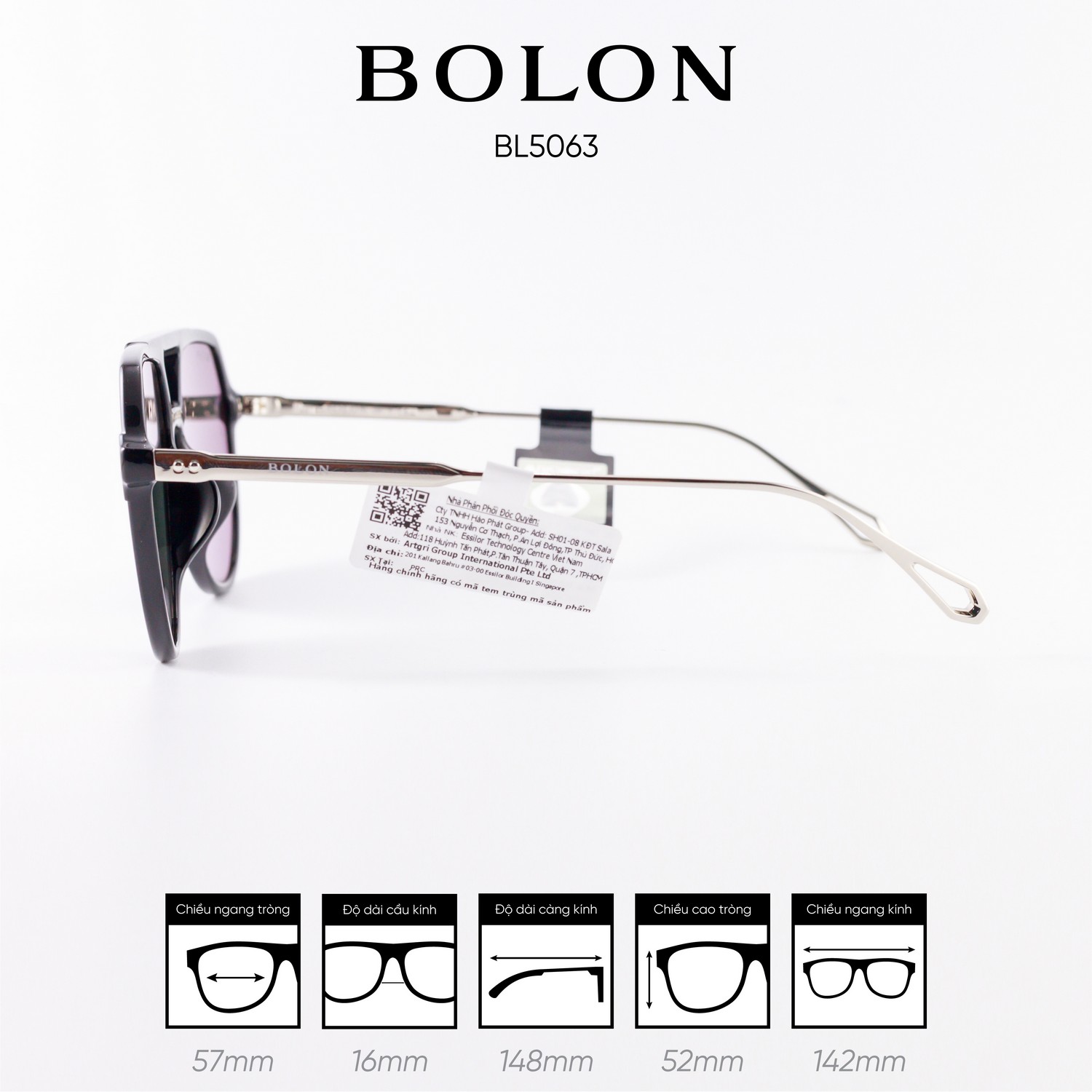Kính mát BOLON BL5063 - Ảnh 6