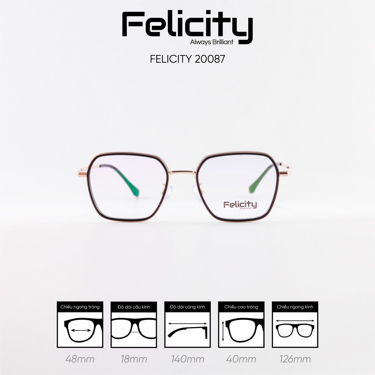 Gọng kính FELICITY 20087