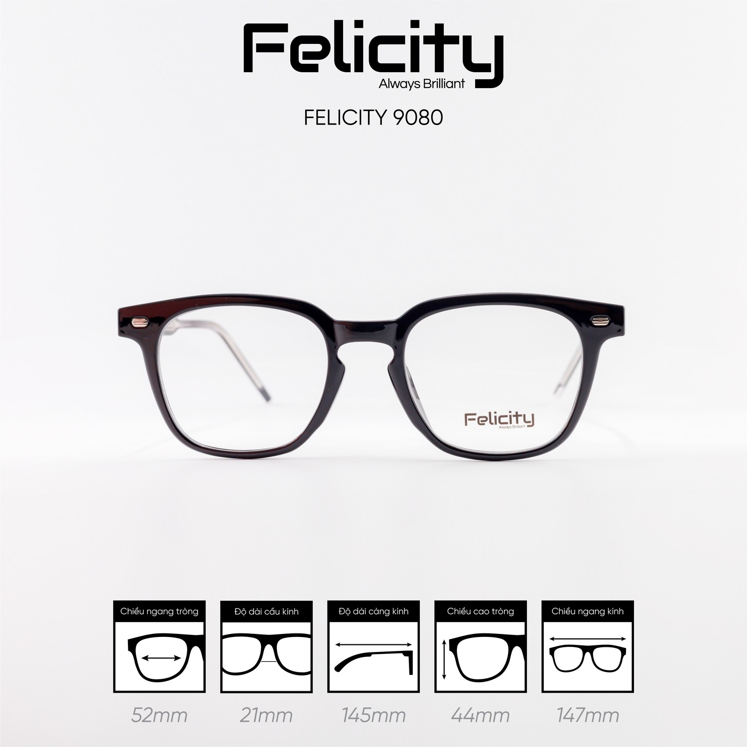 Gọng kính FELICITY 9080