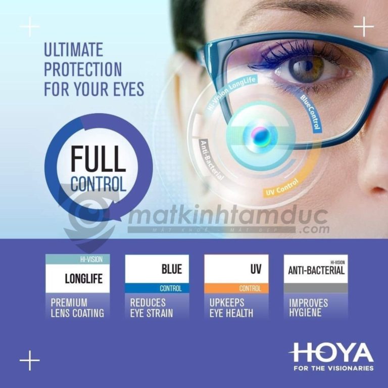 Tròng kính HOYA Nulux Full Control (Kiểm soát ánh sáng xanh) - Ảnh 9