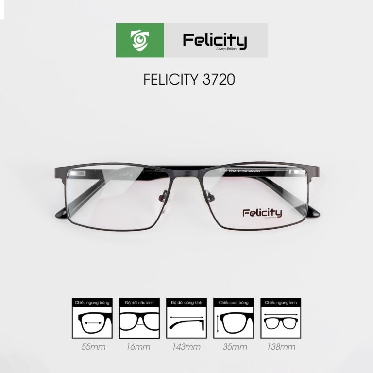 Gọng kính FELICITY 3720 - Ảnh 5