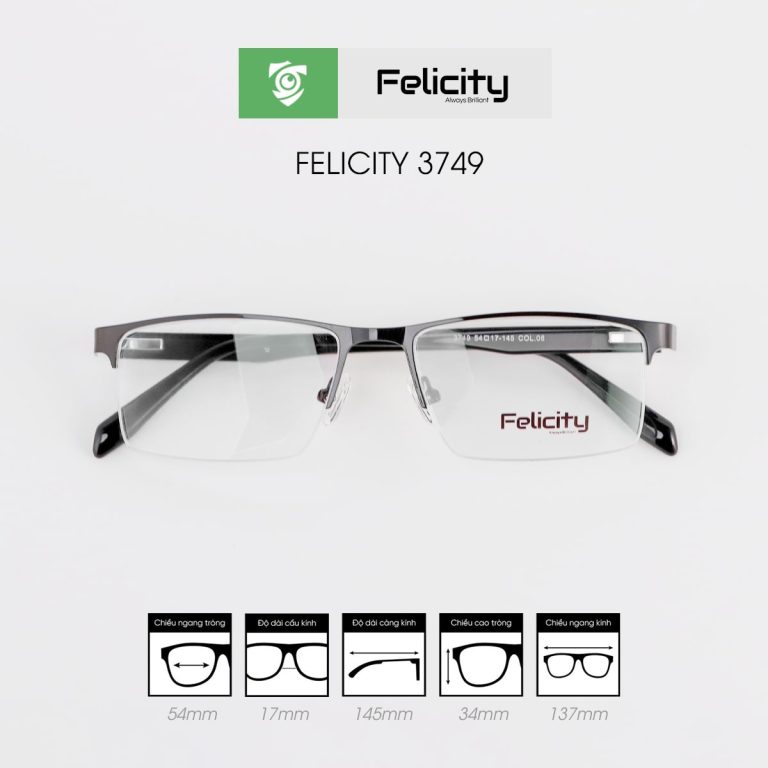Gọng kính FELICITY 3749 - Ảnh 4
