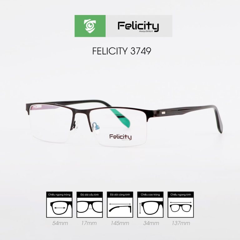 Gọng kính FELICITY 3749 - Ảnh 2