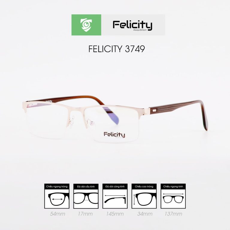 Gọng kính FELICITY 3749 - Ảnh 5