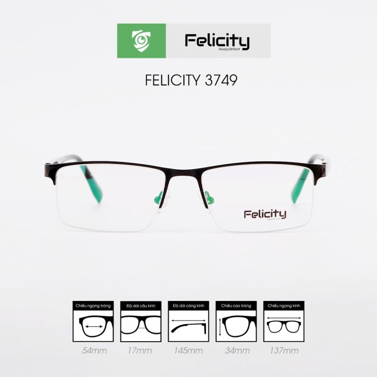 Gọng kính FELICITY 3749 - Ảnh 1