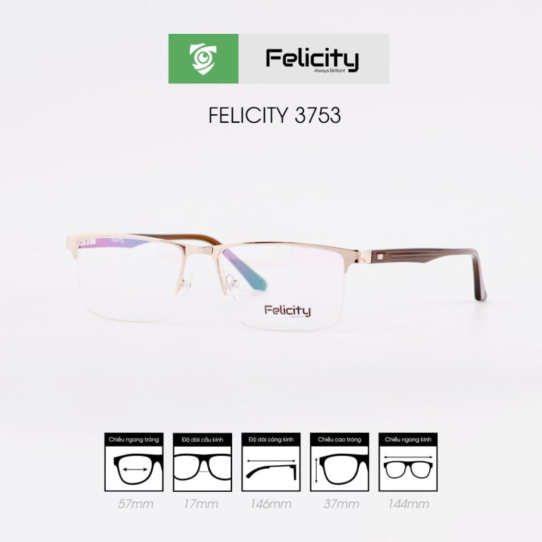 Gọng kính FELICITY 3753 - Ảnh 4