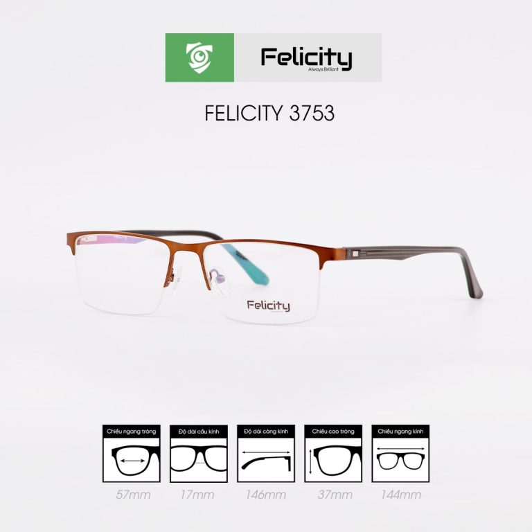 Gọng kính FELICITY 3753 - Ảnh 5