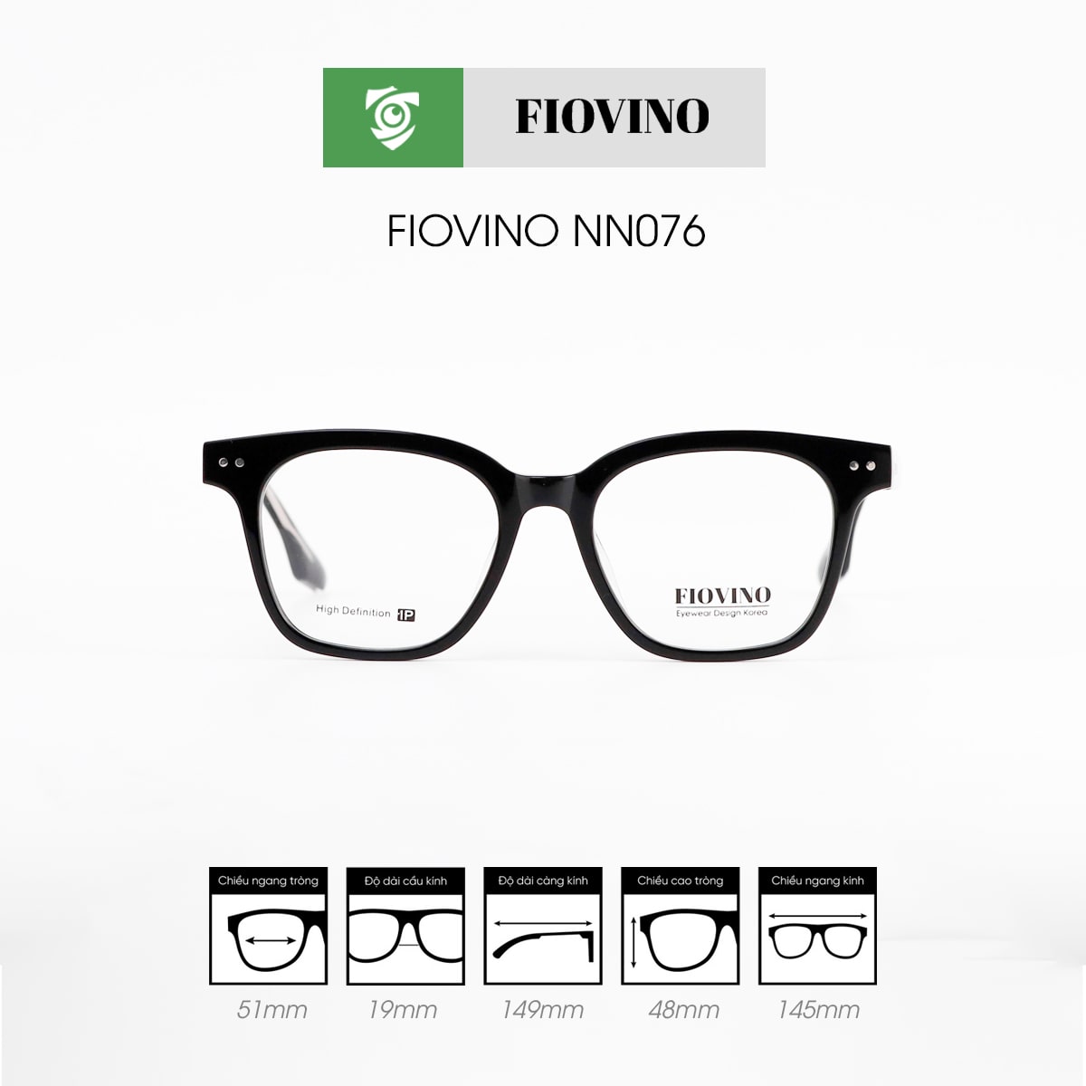 Gọng kính FIOVINO NN076 - Ảnh 1