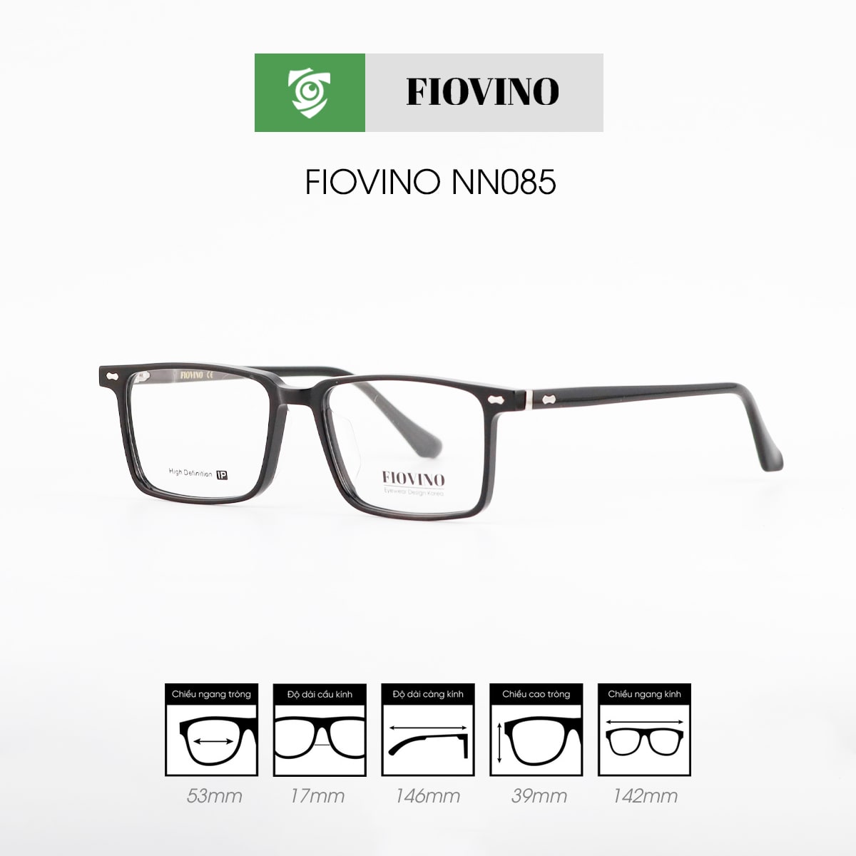 Gọng kính FIOVINO NN085 - Ảnh 8