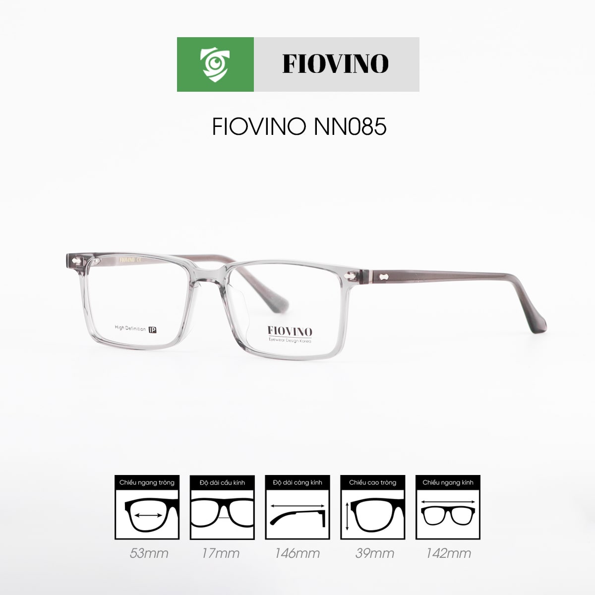 Gọng kính FIOVINO NN085 - Ảnh 9