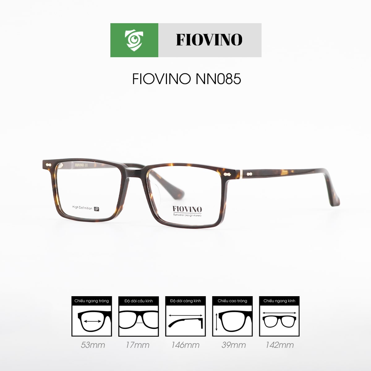 Gọng kính FIOVINO NN085 - Ảnh 7