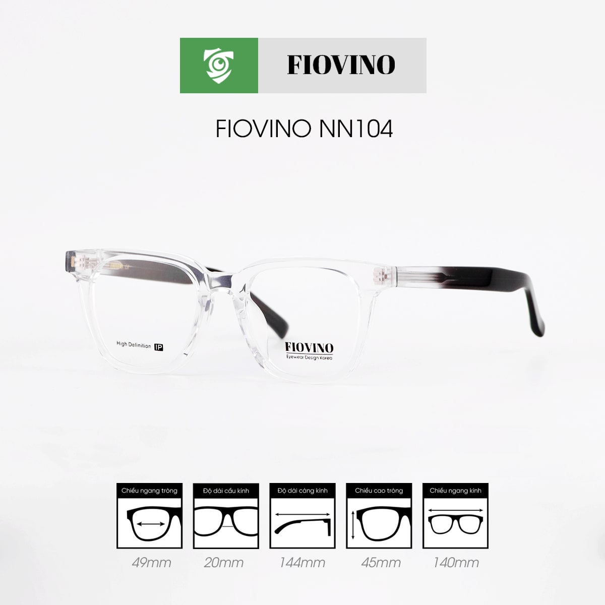Gọng kính FIOVINO NN104 - Ảnh 6
