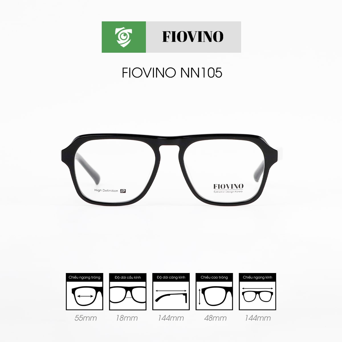 Gọng kính FIOVINO NN105 - Ảnh 1