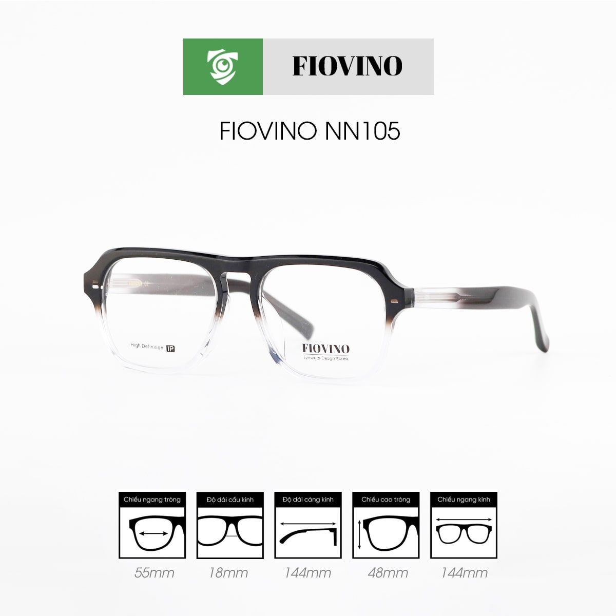 Gọng kính FIOVINO NN105 - Ảnh 6