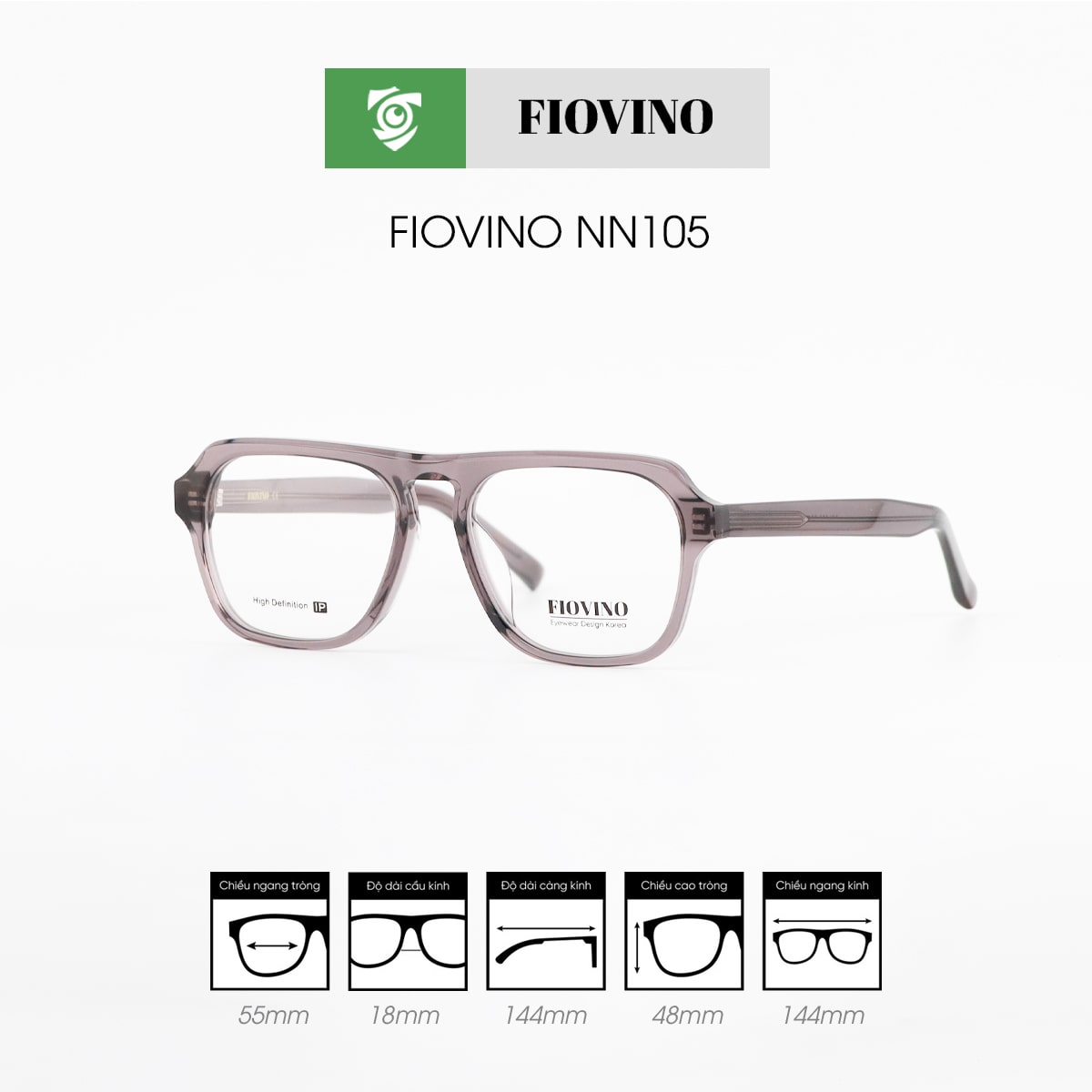 Gọng kính FIOVINO NN105 - Ảnh 5