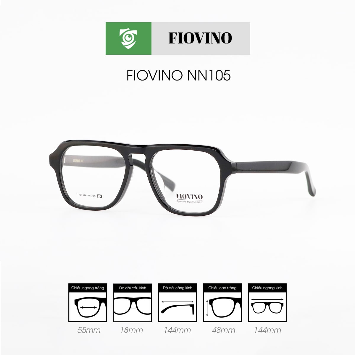 Gọng kính FIOVINO NN105 - Ảnh 2