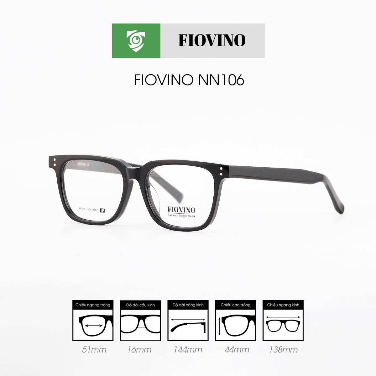 Gọng kính FIOVINO NN106