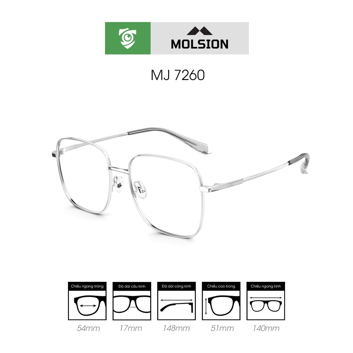 Gọng kính MOLSION MJ7260 - Ảnh 4