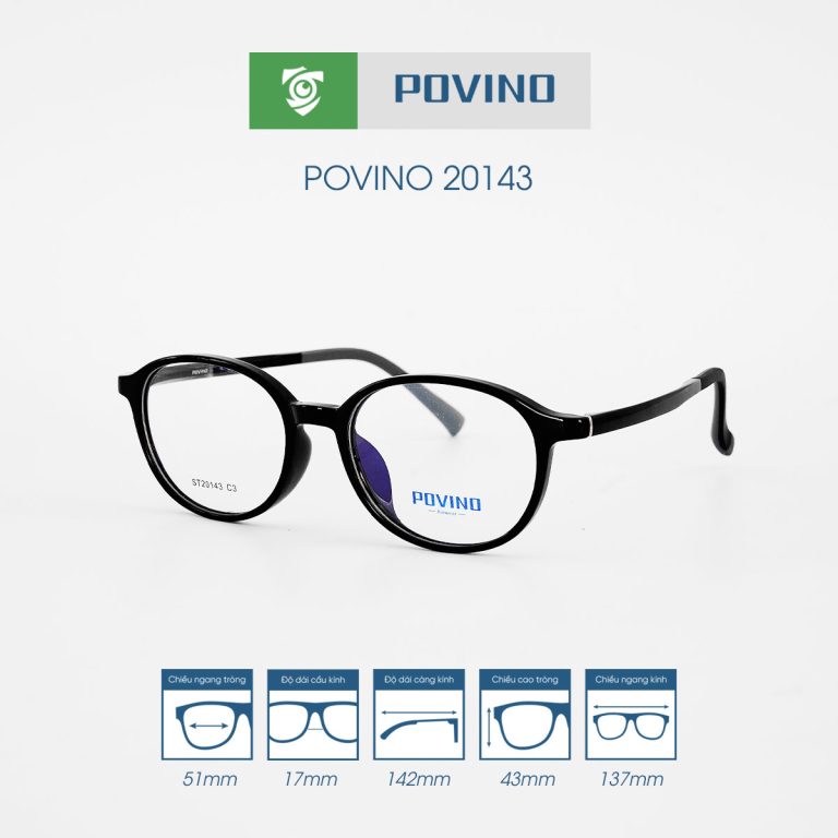 Gọng kính POVINO PO20143 - Ảnh 2