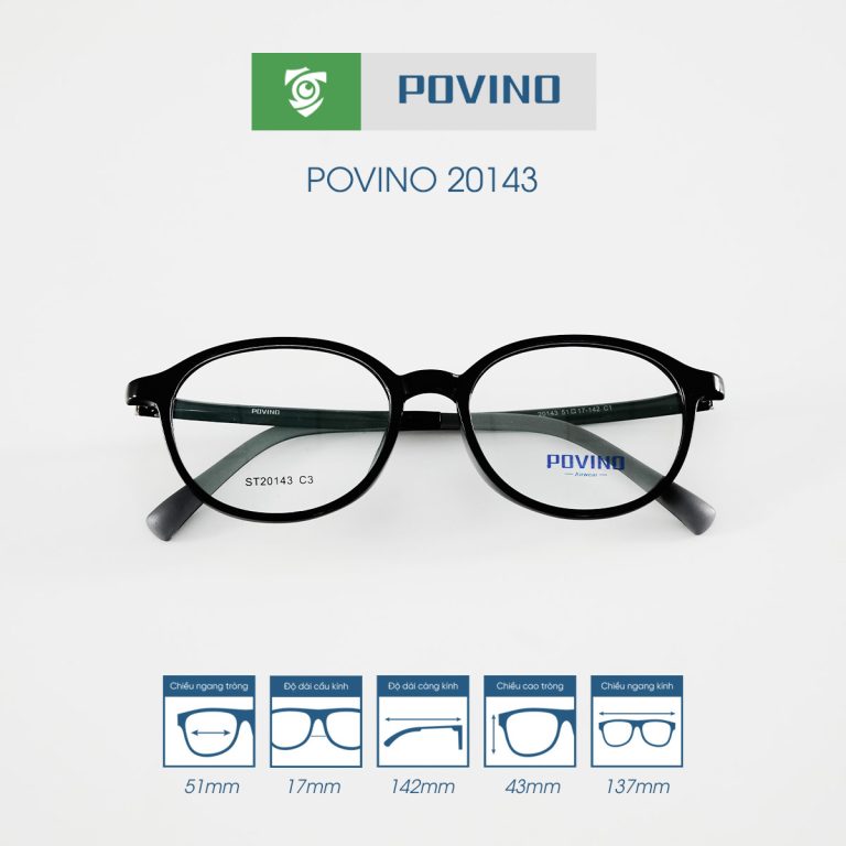 Gọng kính POVINO PO20143 - Ảnh 4