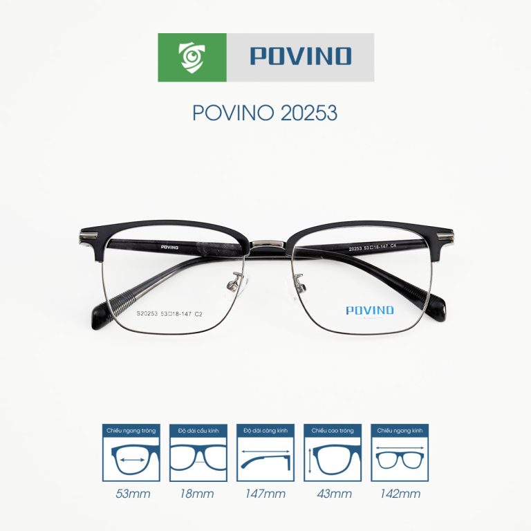 Gọng kính POVINO PO20253 - Ảnh 8