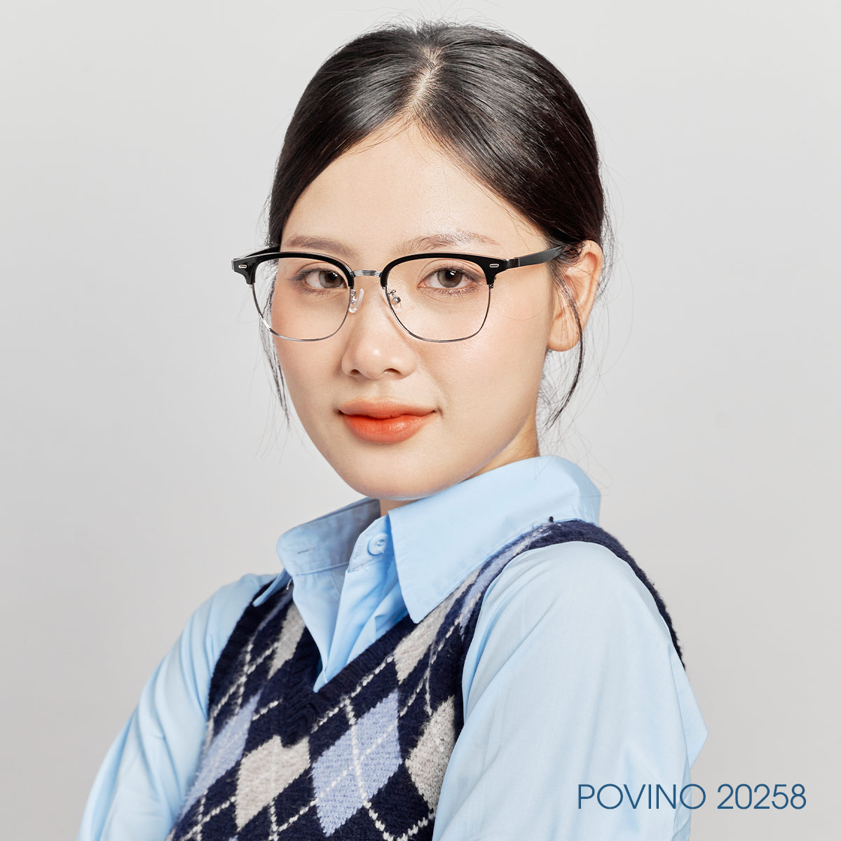 Gọng kính POVINO PO20258 - Ảnh 3