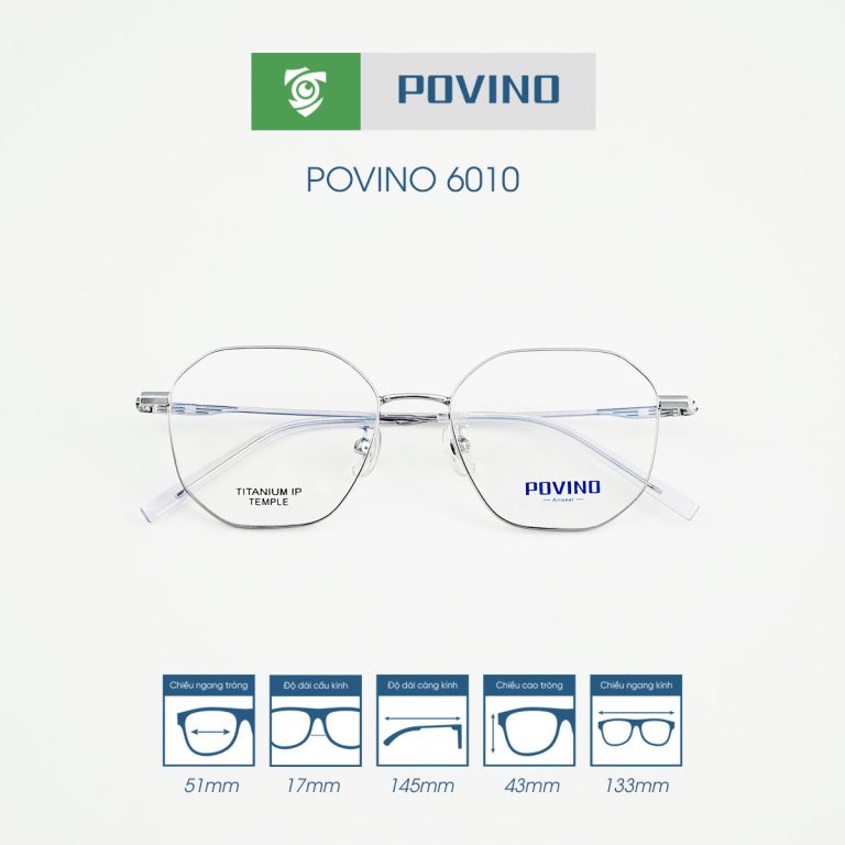 Gọng kính POVINO PO6010 - Ảnh 7