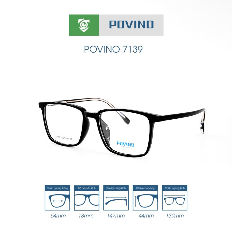 Gọng kính POVINO PO7139 - Ảnh 6