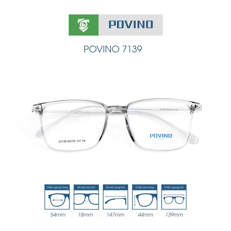 Gọng kính POVINO PO7139 - Ảnh 10