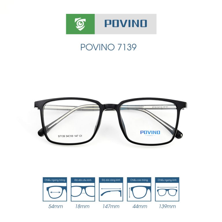 Gọng kính POVINO PO7139 - Ảnh 9