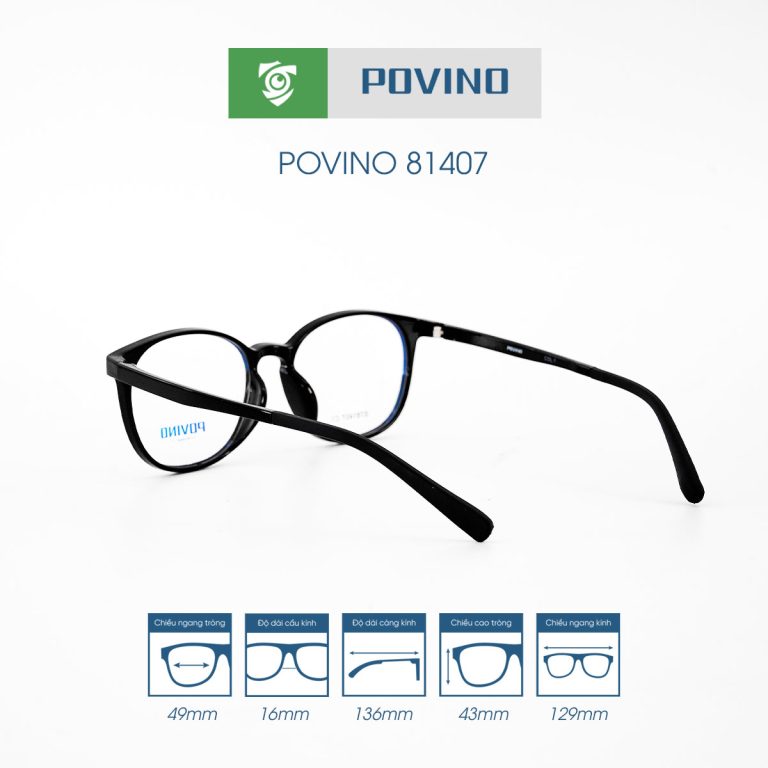 Gọng kính POVINO PO81407 - Ảnh 3