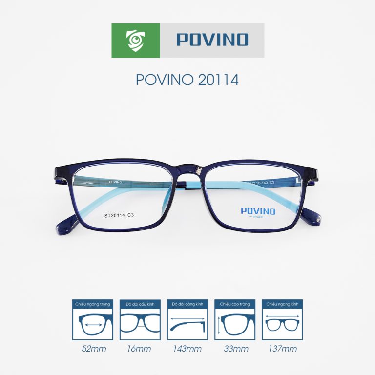 Gọng kính POVINO PO20114 - Ảnh 10