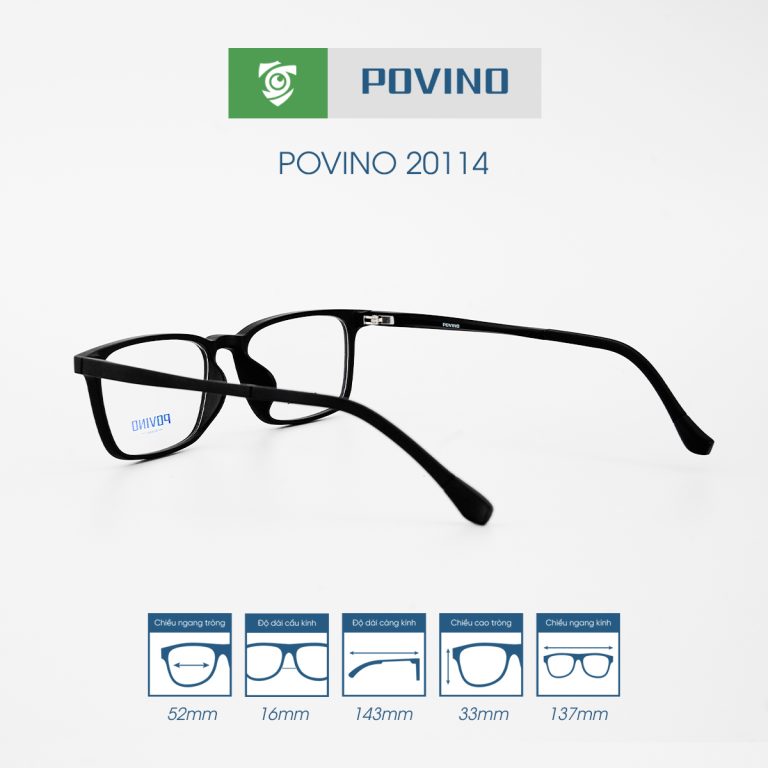 Gọng kính POVINO PO20114 - Ảnh 7