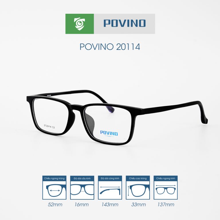 Gọng kính POVINO PO20114 - Ảnh 6