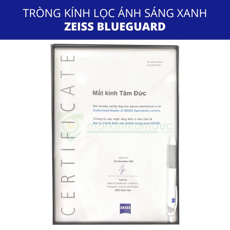 Tròng kính ZEISS BlueGuard - Tròng kính lọc ánh sáng xanh - Ảnh 7