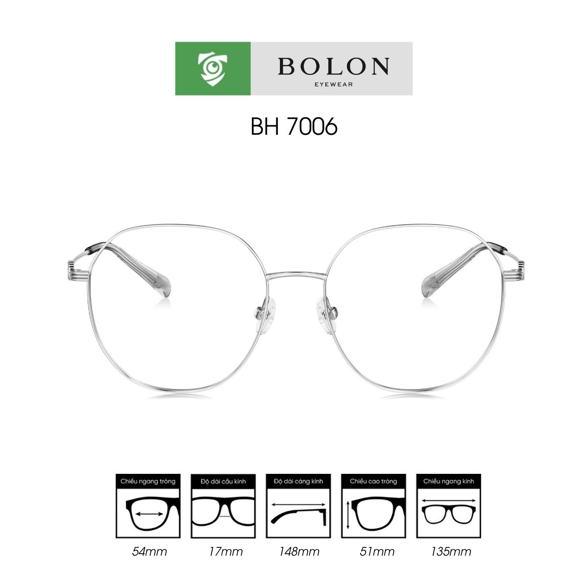 Gọng kính BOLON BH7006 - Ảnh 1
