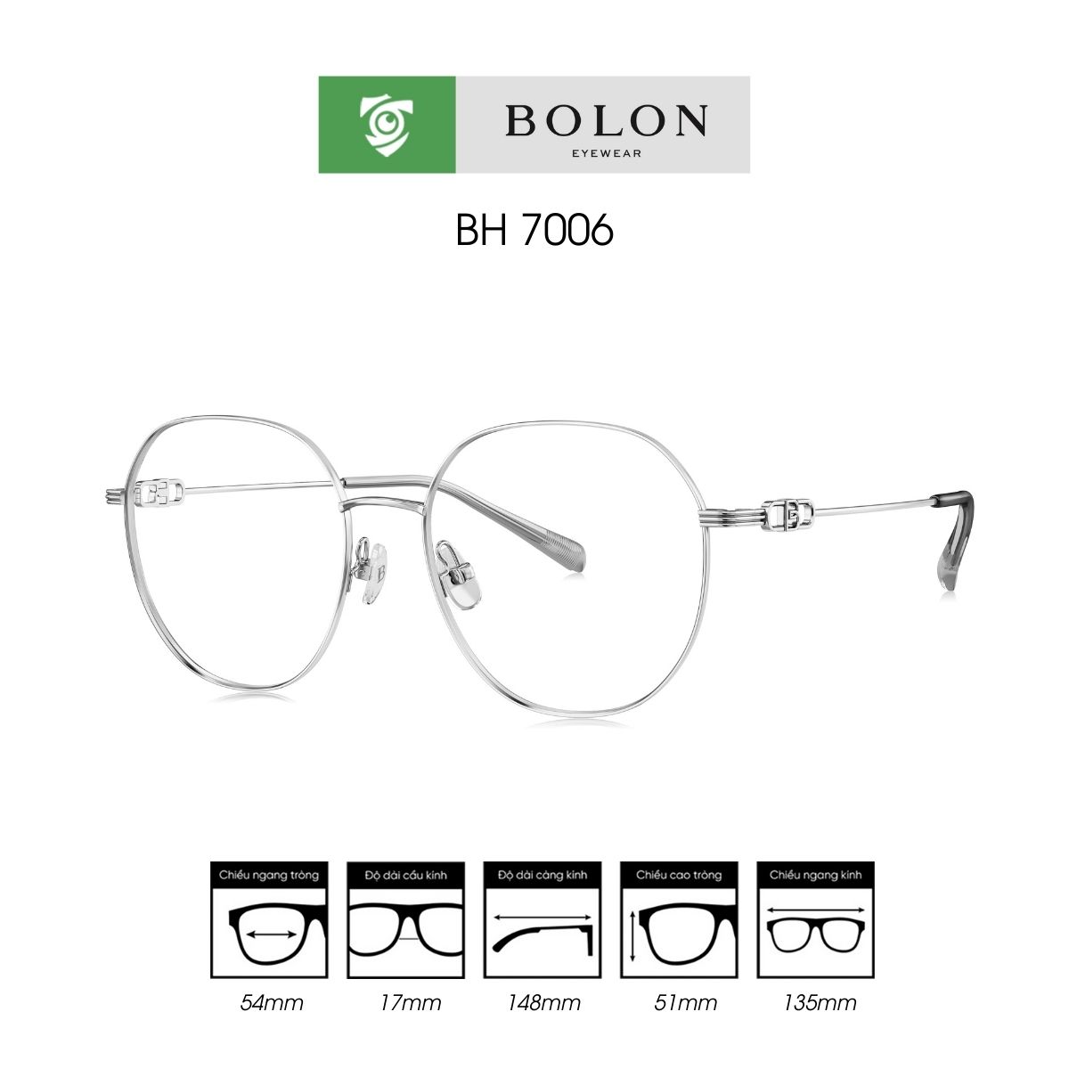 Gọng kính BOLON BH7006 - Ảnh 2